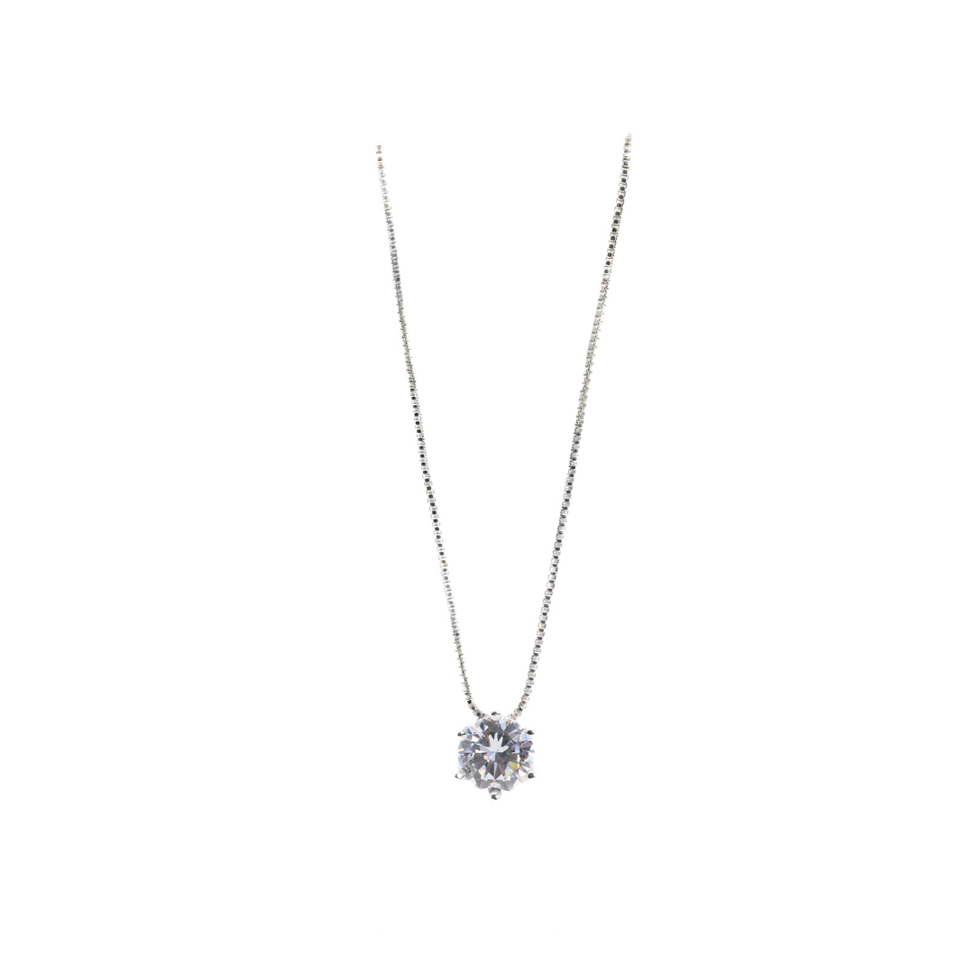 Sparkle Sterling Silver Necklace