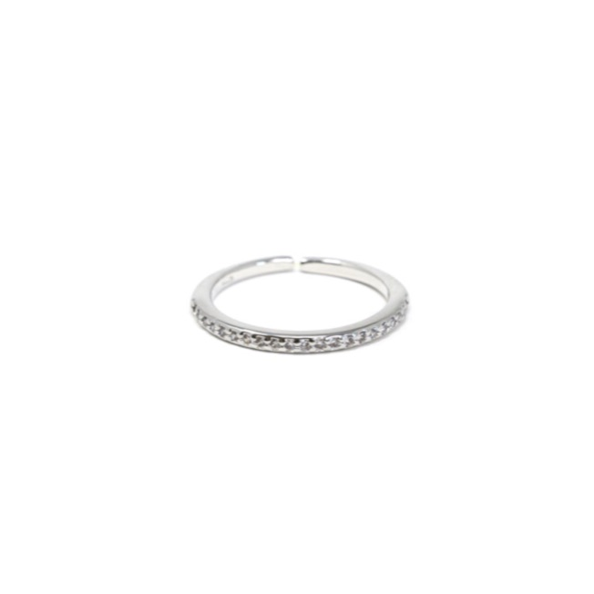 Sweet Sterling Silver Adjustable Ring