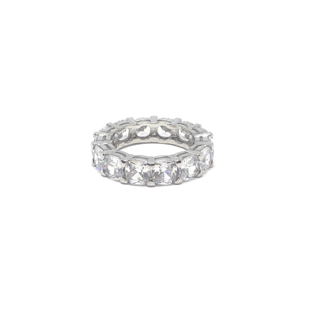 Luxee Sterling Silver Eternity Band Lustreluxee 